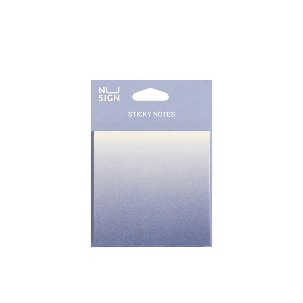 Deli Αυτοκόλλητα Χαρτάκια Σημειώσεων 60Φ Όμπρε Blister 74x74mm Nusign Μωβ